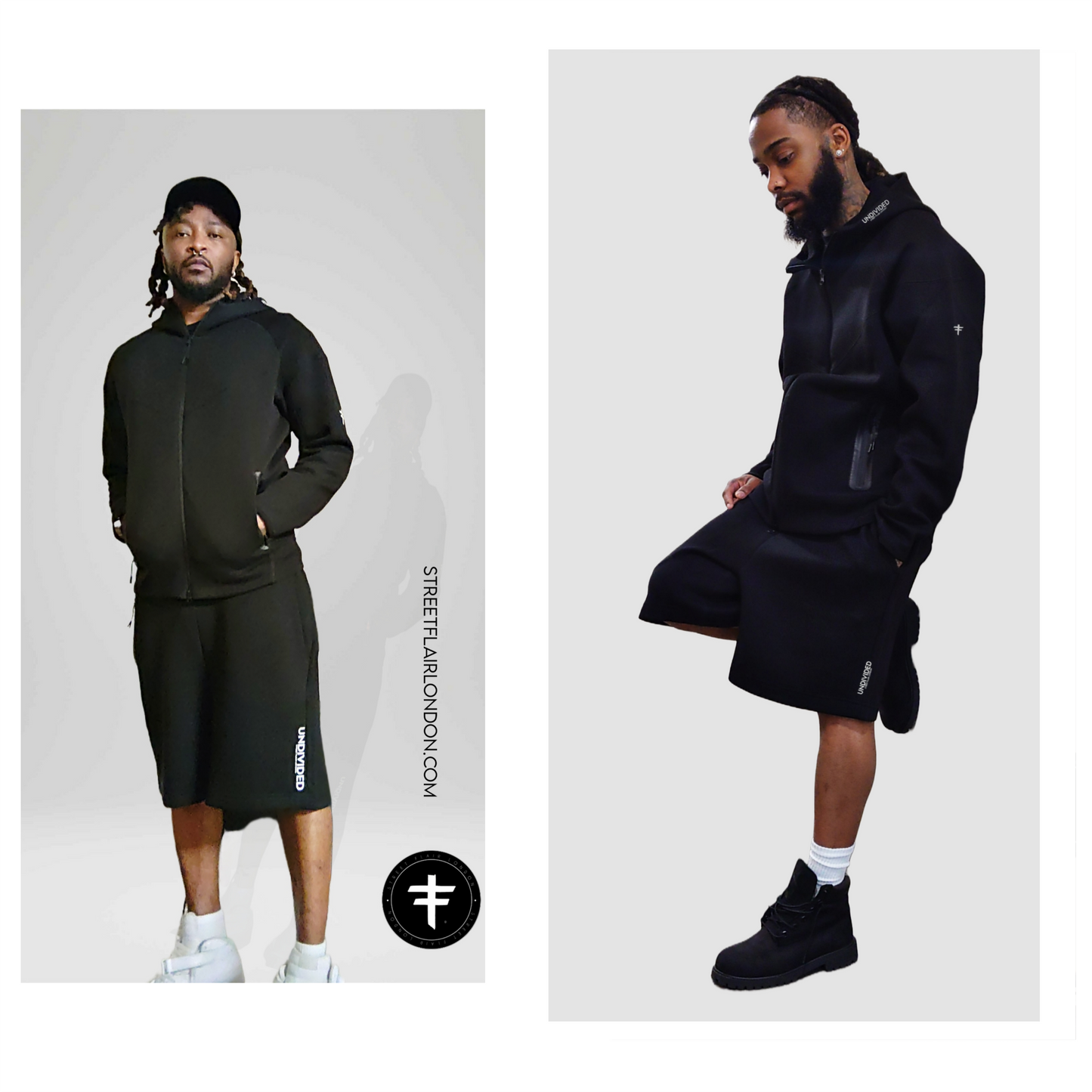 Street Flair London Tech Fleece Short Tracksuit