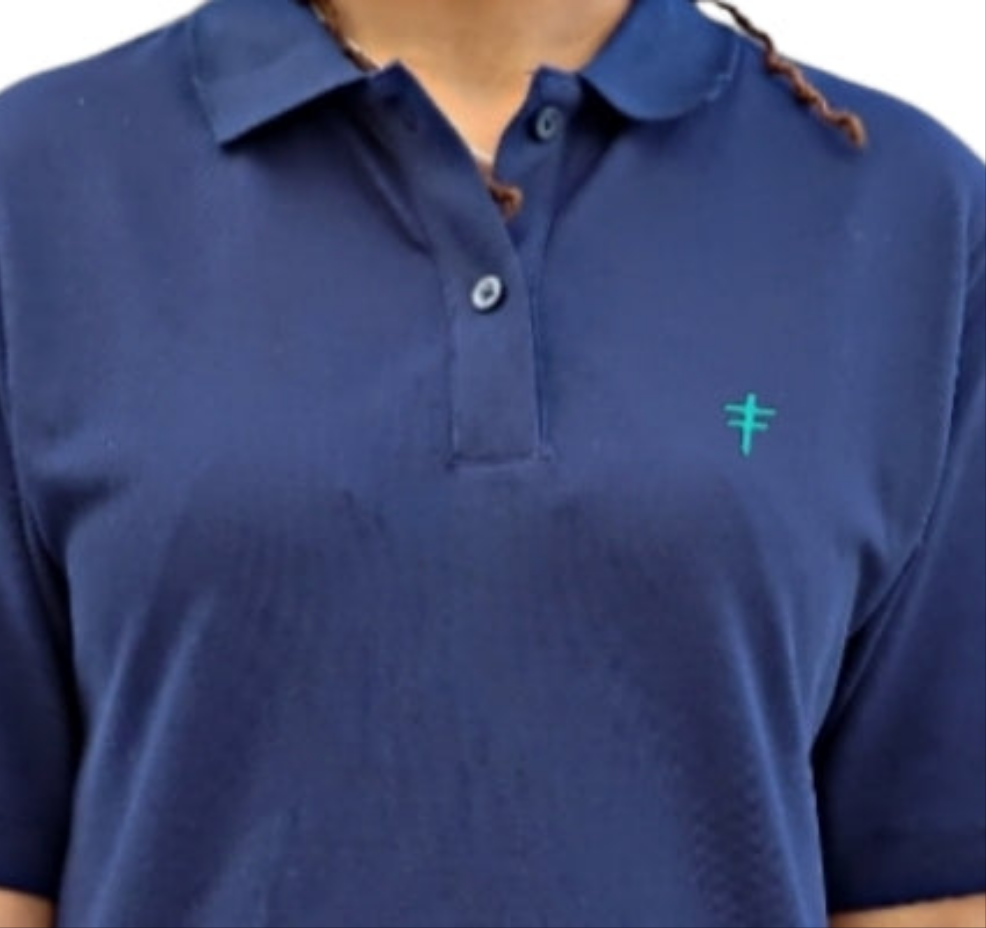 UNDIVIDED Polo T-Shirt Dress (Navy)
