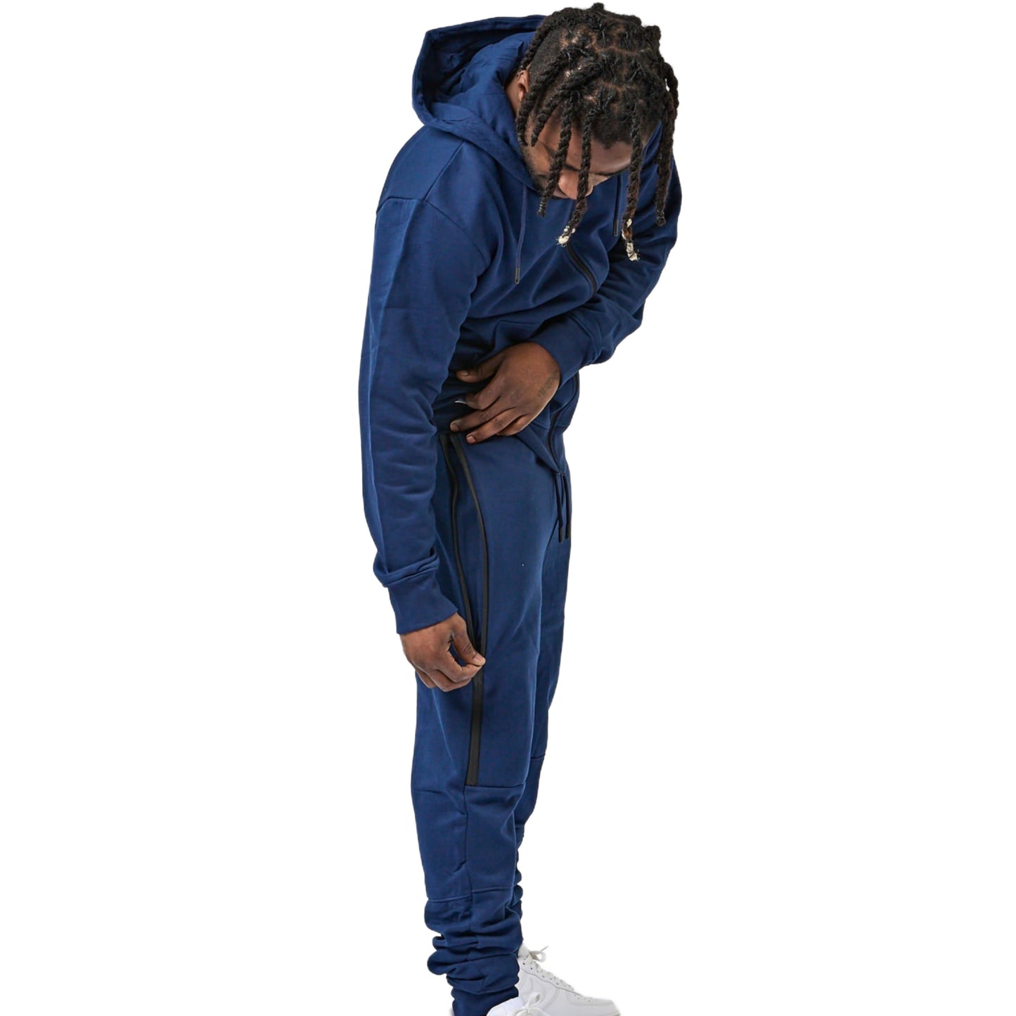 Blue UNDIVIDED Zip-Up Tracksuit