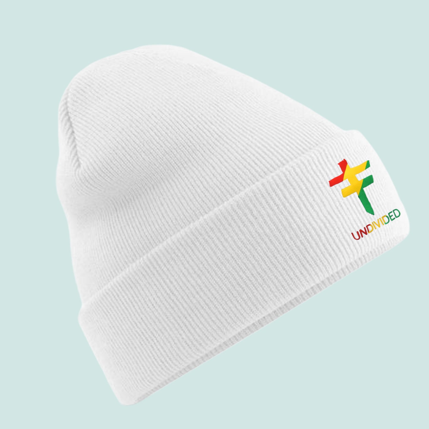 Africa Undivided Beanie (White)