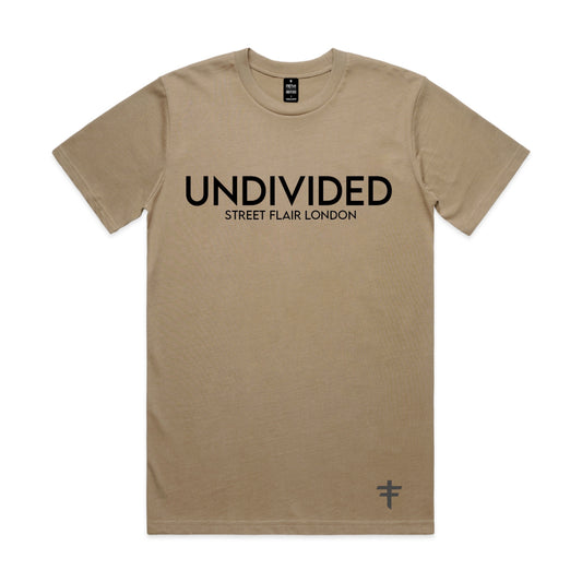 Bone UNDIVIDED Ribbed Neck T Shirt