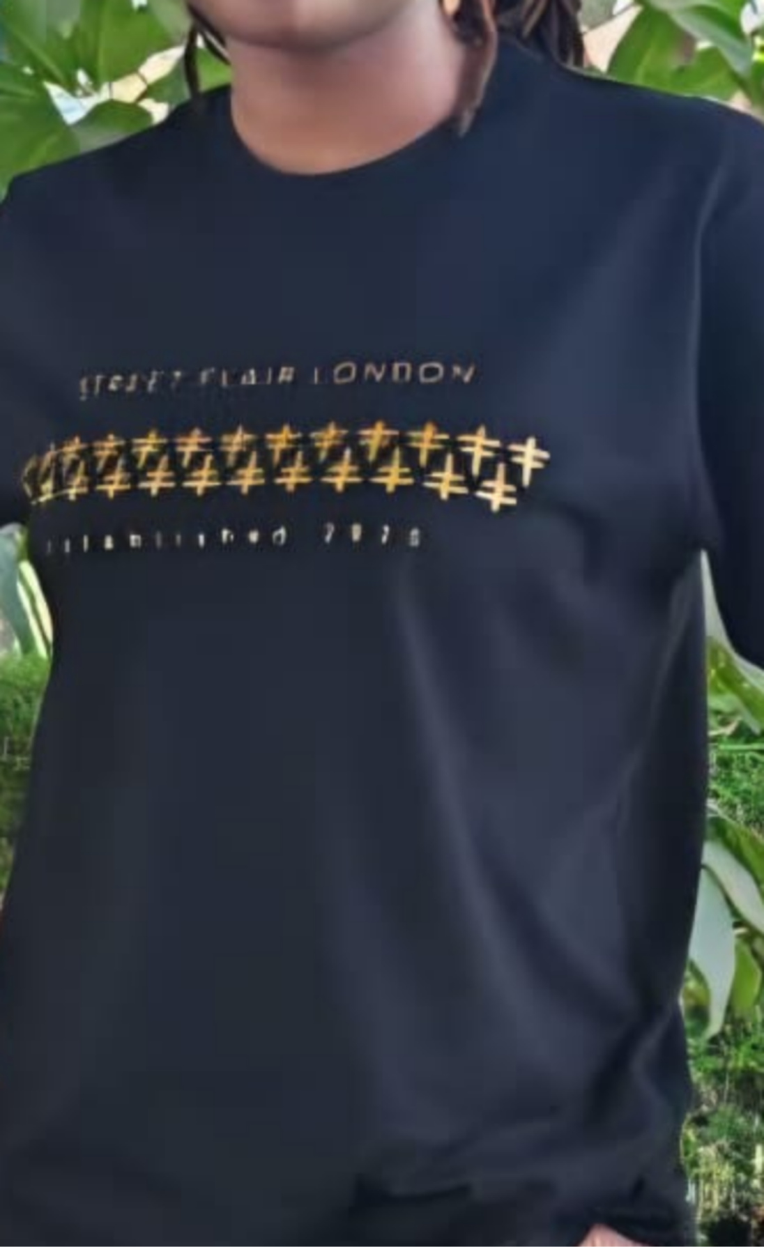 Black UNDIVIDED Interlocking T Shirt