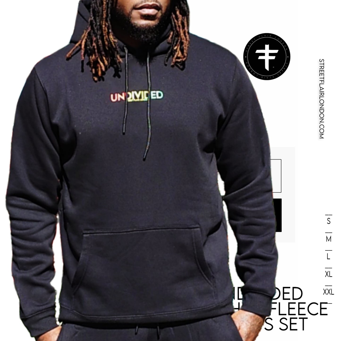 #Undivided Brushed Fleece Shorts Set Tracksuit