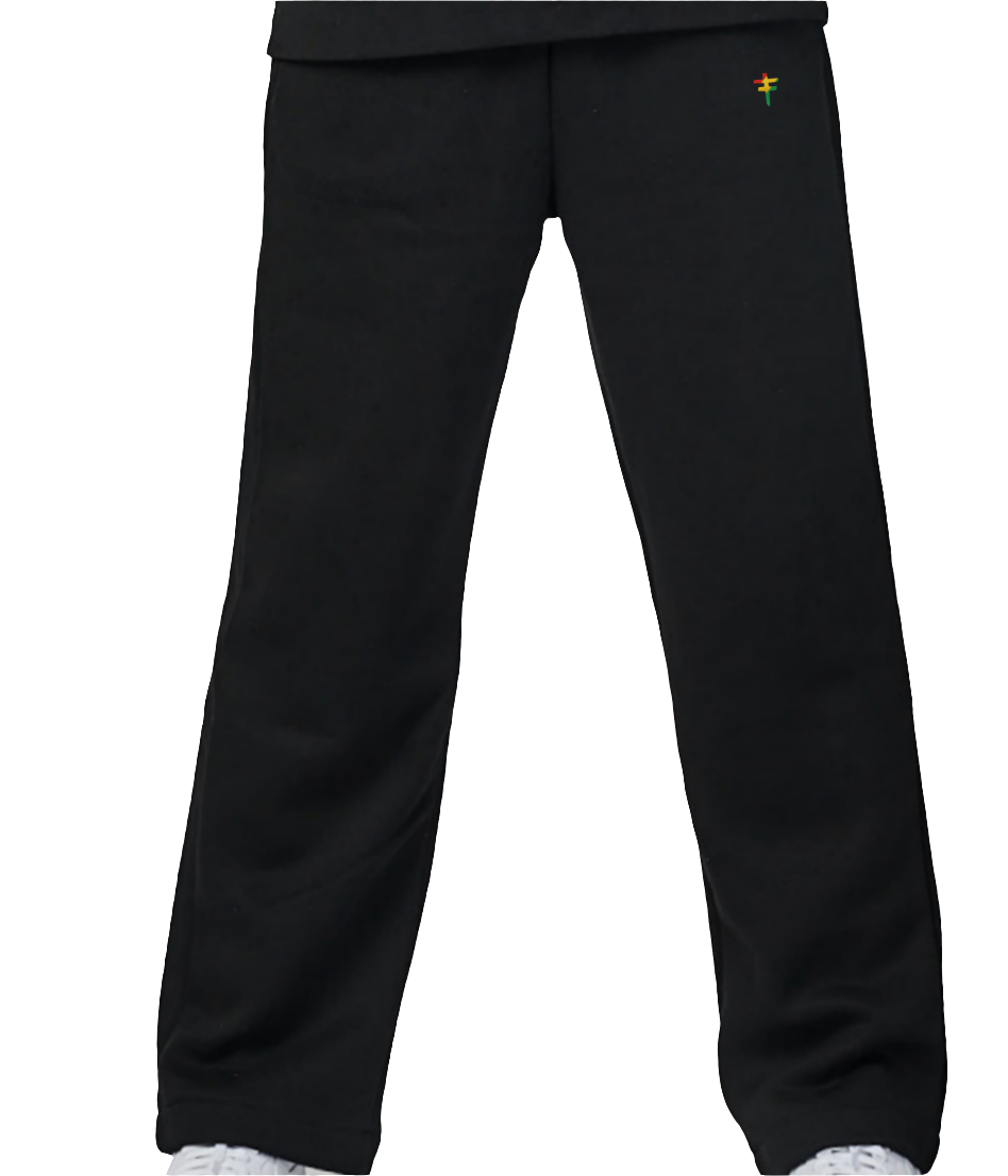 UNDIVIDED AFRICA Flared Tracksuit Bottoms