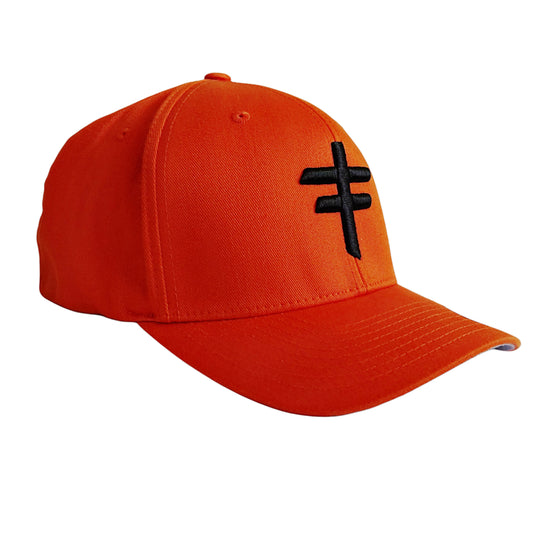 XL - XXL FITTED CAP (Burnt Orange)
