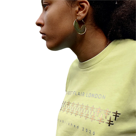 Yellow T-shirt W/ Interlocking Logo