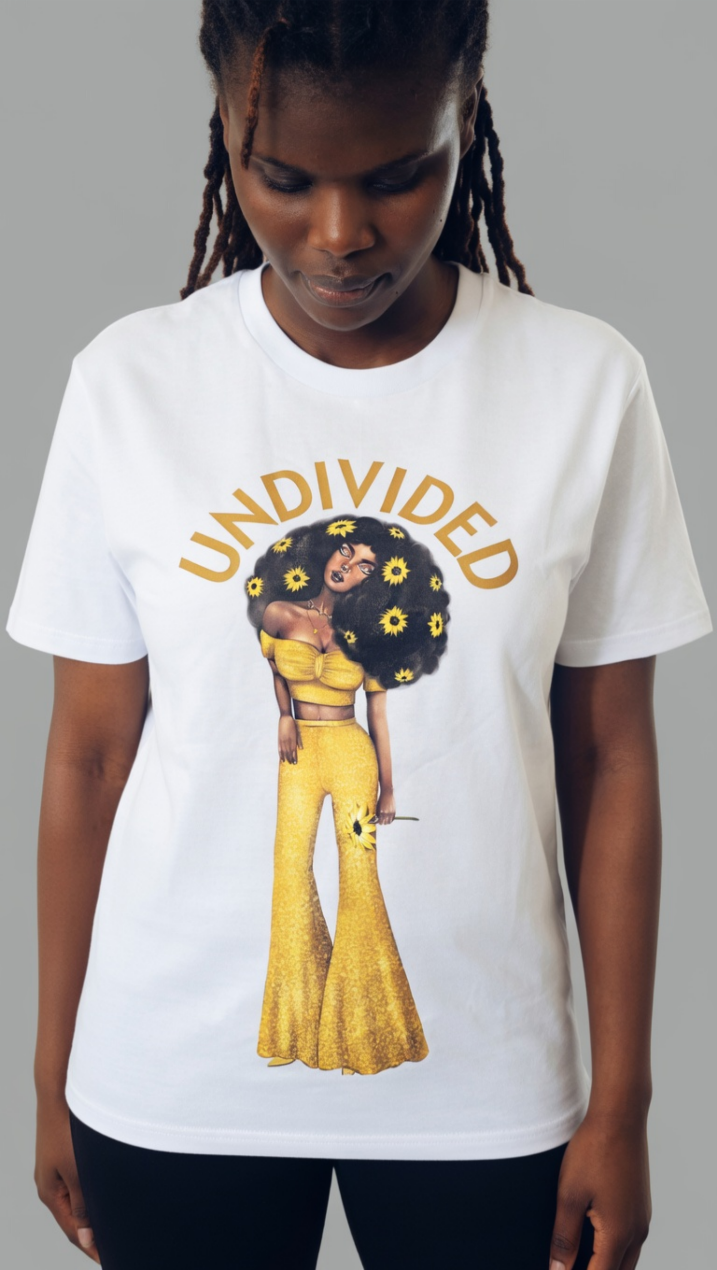 Afro Sunflower Tee