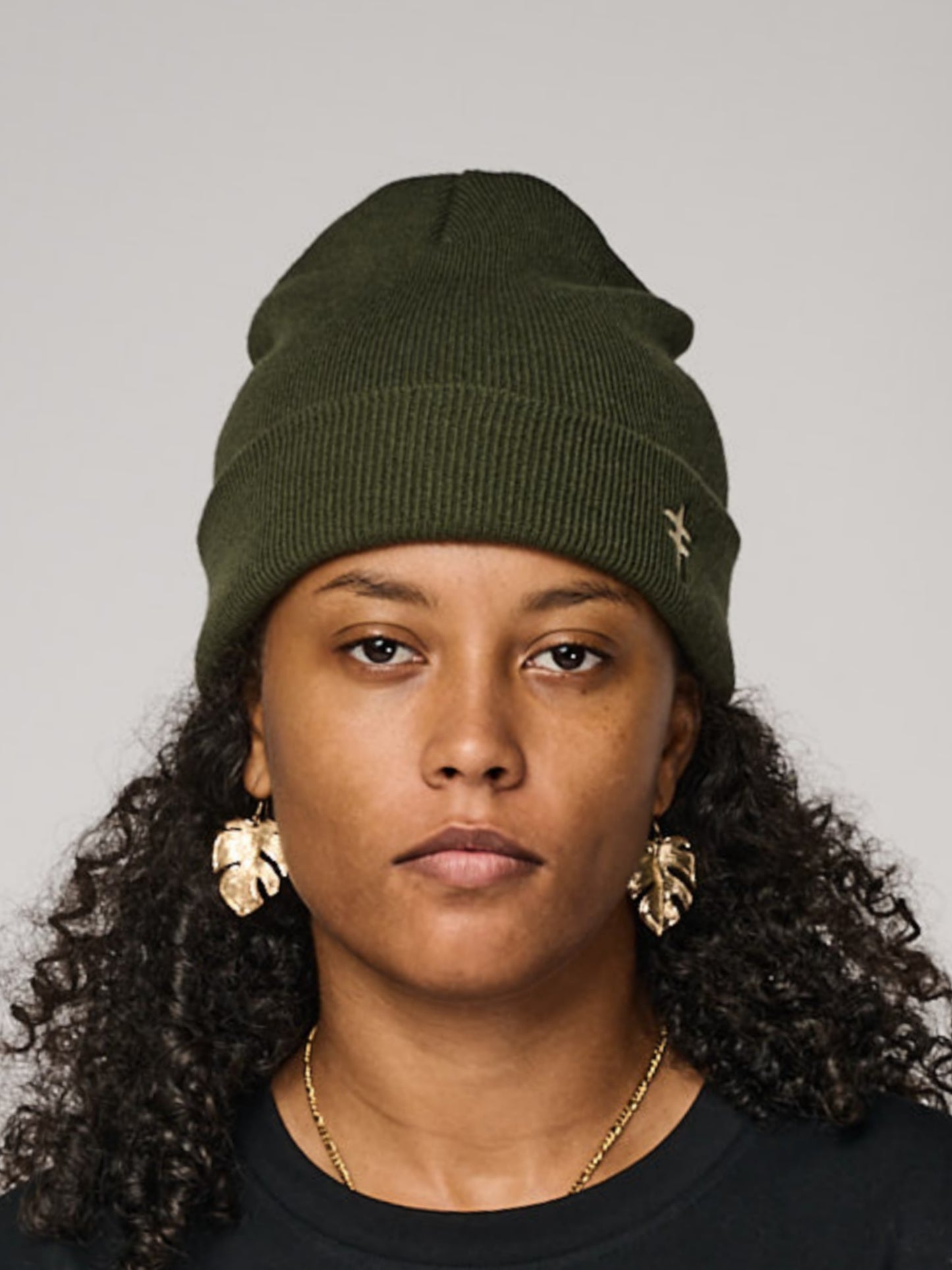 Olive UNDIVIDED Beanie