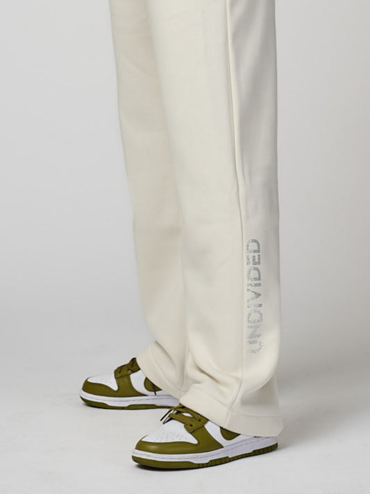 Ecru Flared Tracksuit Bottoms