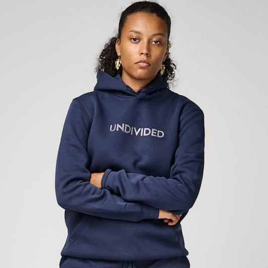 Navy Ladies Premium Hoodie