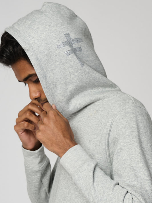 Heather Grey Premium Hoodie
