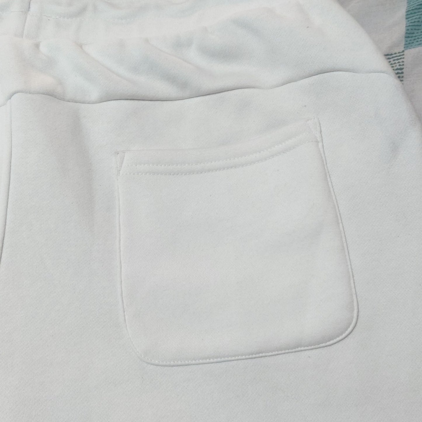 White Jogger Shorts