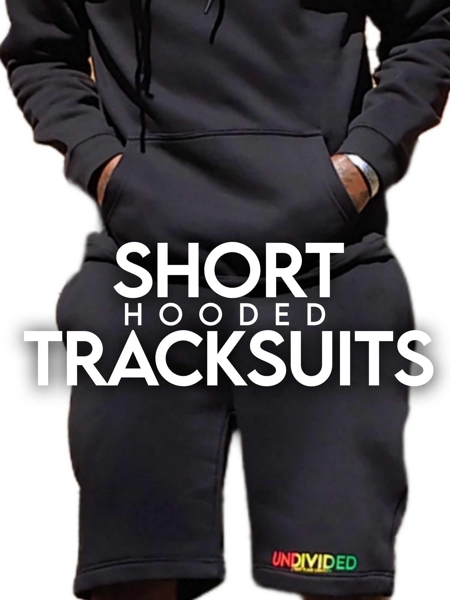 Short Hooded Tracksuit Set