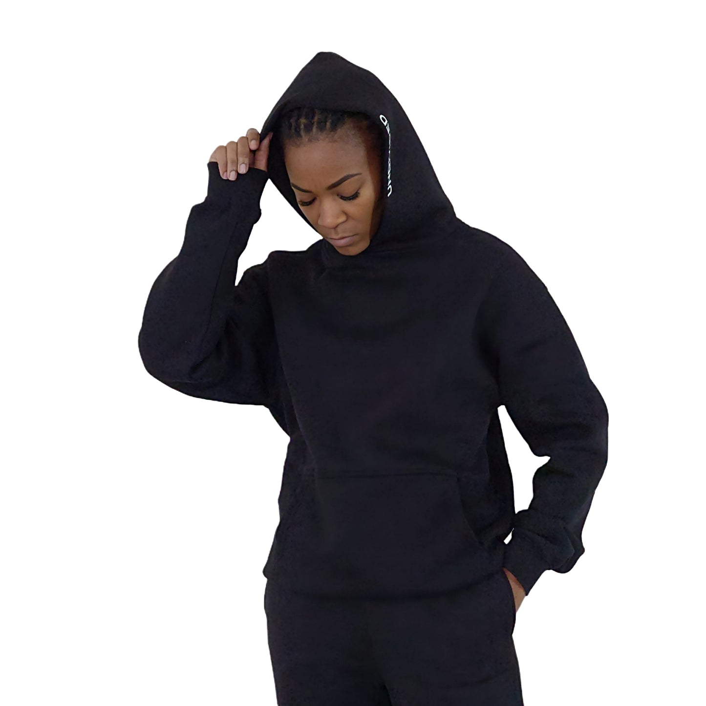 Women's Graffiti Grey Undivided Brushed Fleece Tracksuit