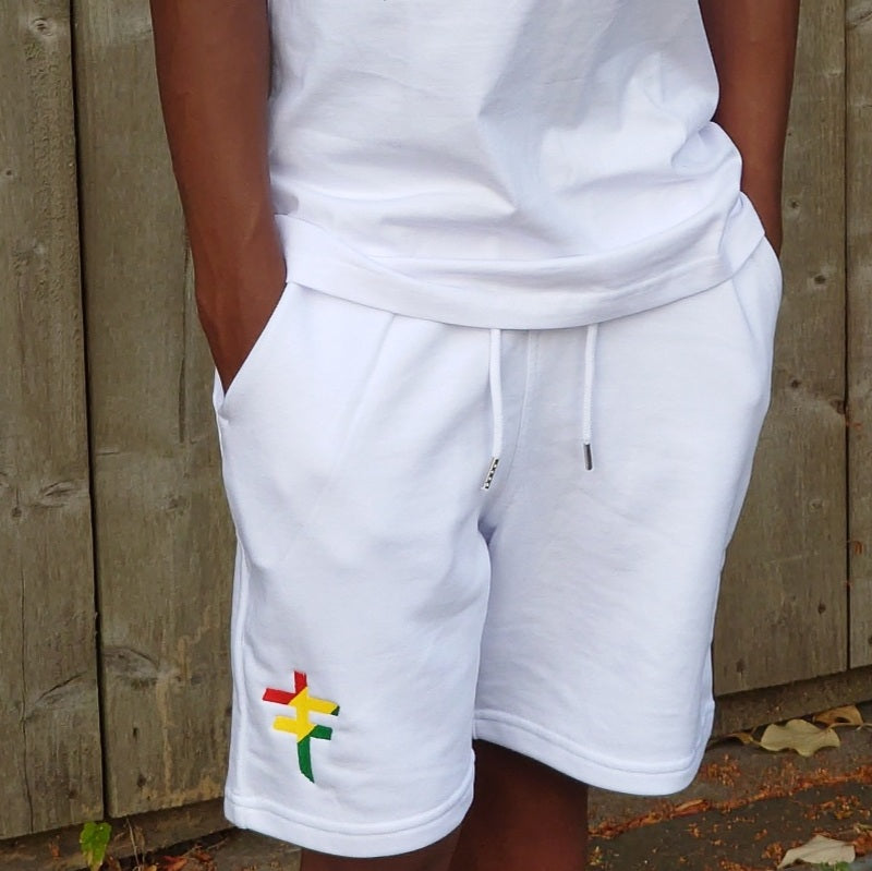 Undivided Shorts Set (White)