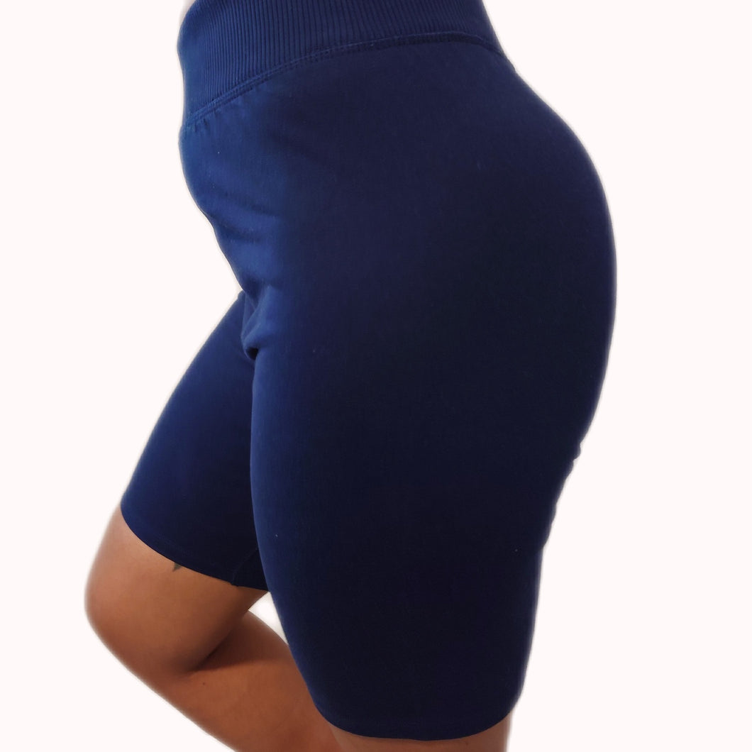Navy Gym  Shorts
