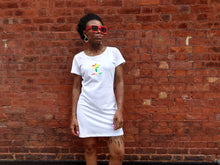 Load image into Gallery viewer, Undivided T-Shirt Dress (White)
