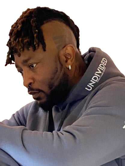 Graffiti Grey Undivided Brushed Fleece Hoodie / Jumper / Zoodie