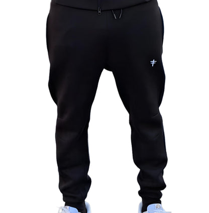 UNDIVIDED Black Tech Fleece Tracksuit