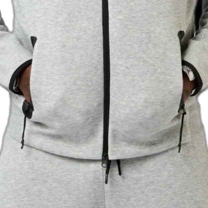 UNDIVIDED Black Tech Fleece Tracksuit