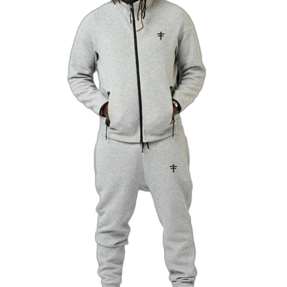 UNDIVIDED Black Tech Fleece Tracksuit