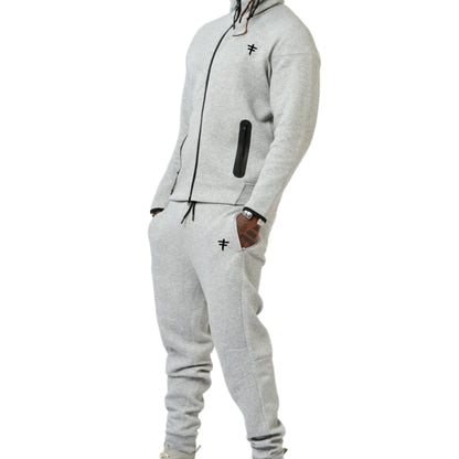 UNDIVIDED Black Tech Fleece Tracksuit