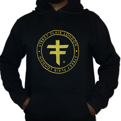 Black Street Flair London Hoodie