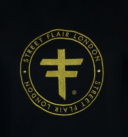 Black Street Flair London Hoodie