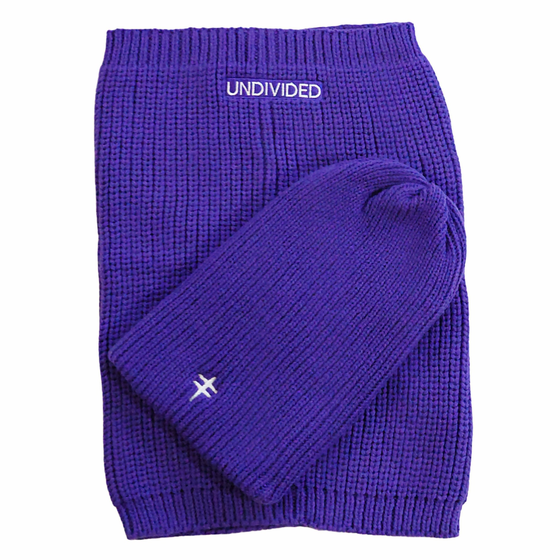 UNDIVIDED Purple Snood Set 