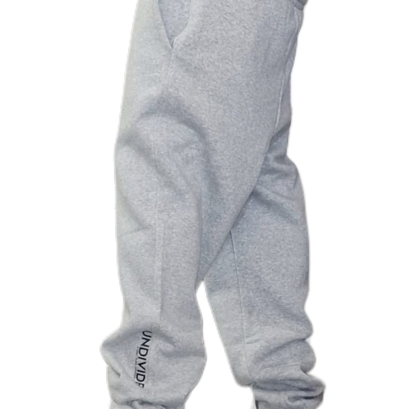 Men's Light Heather Grey Undivided Brushed Fleece Tracksuit