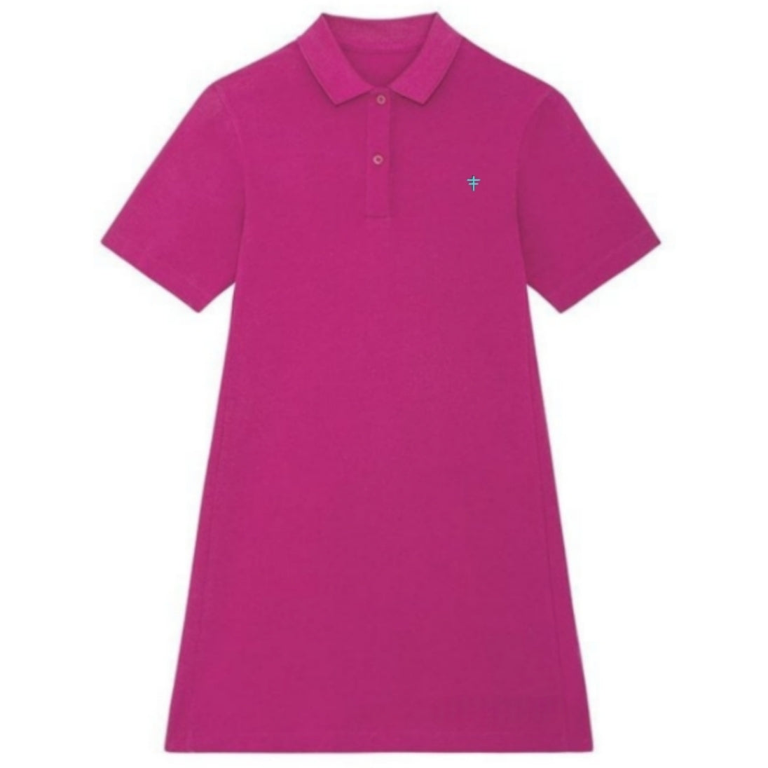 UNDIVIDED Polo T-Shirt Dress (Pink)