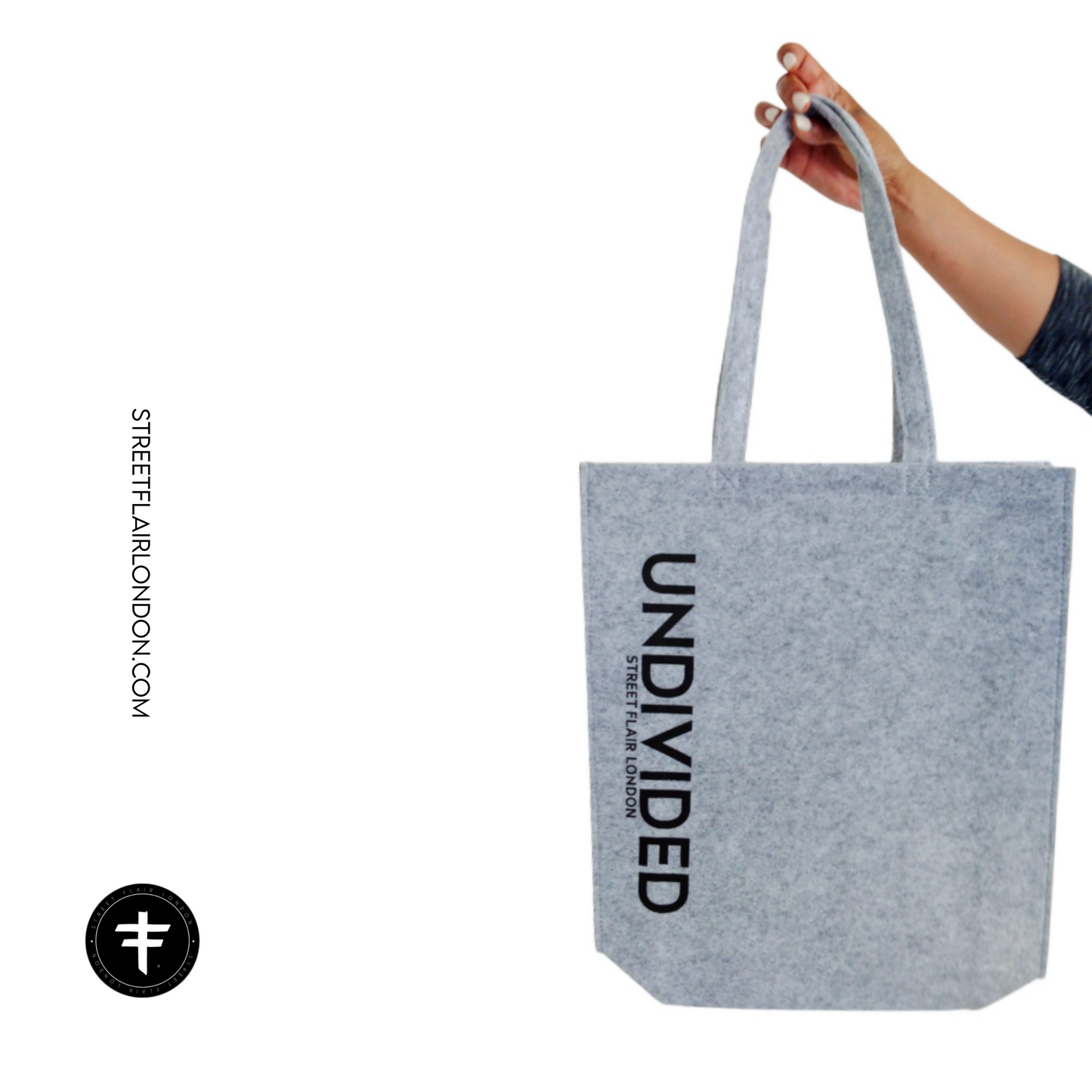 UNDIVIDED Felt Tote Bag