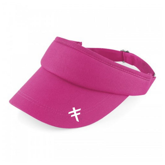 Undivided visor fuschia