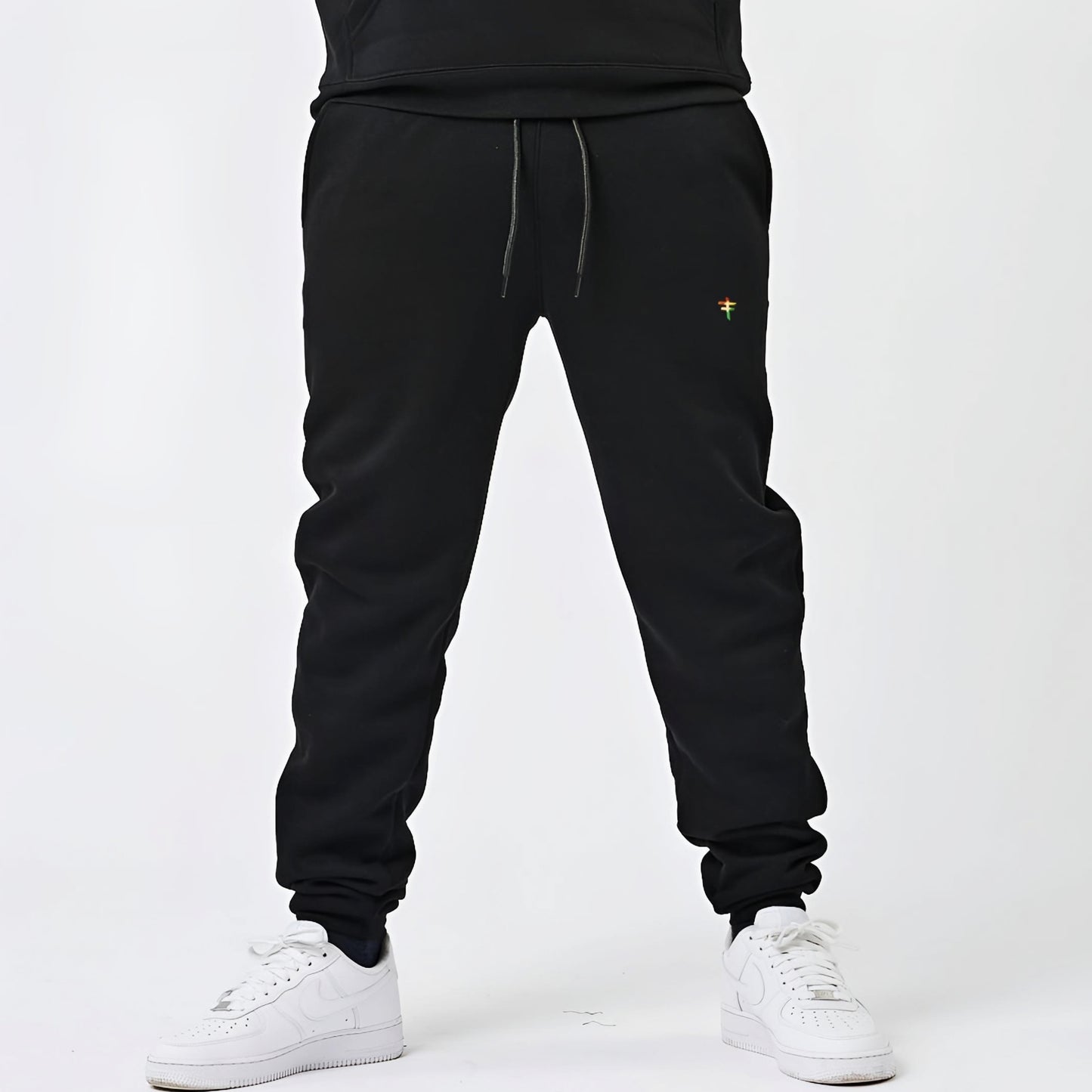 Black Africa Undivided Brushed Fleece Tracksuit