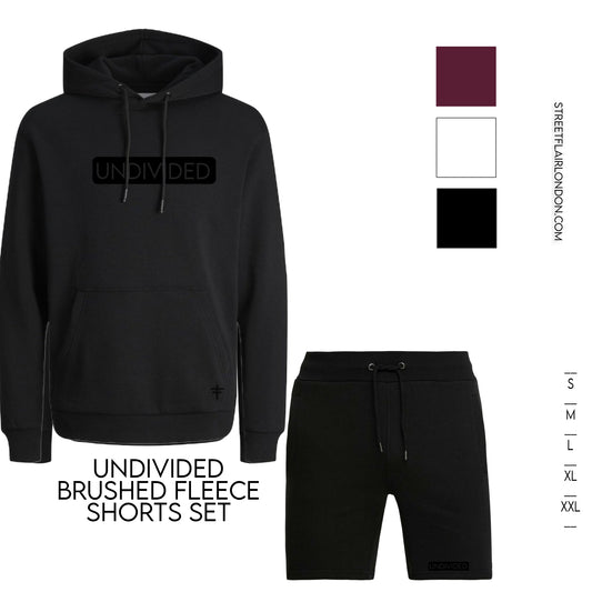 Street Flair London Brushed Fleece Short Tracksuit 