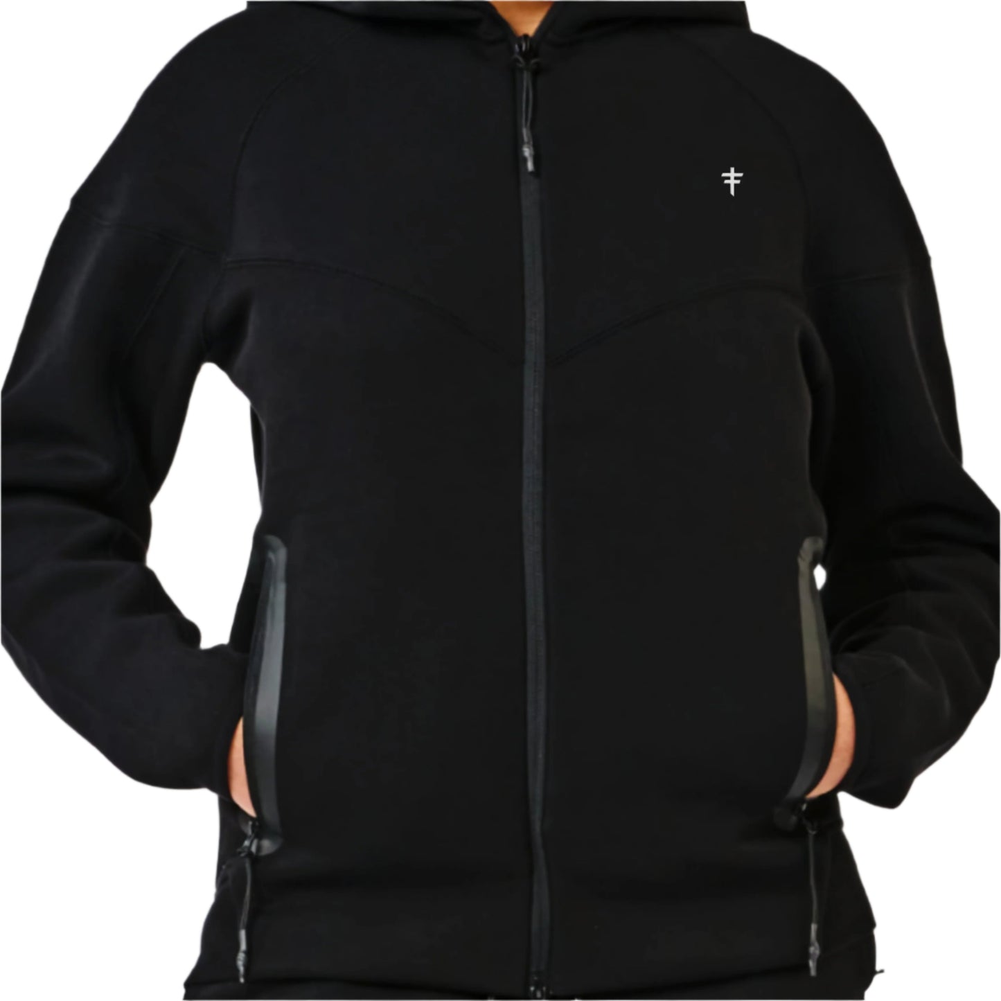 UNDIVIDED Black Tech Fleece Tracksuit