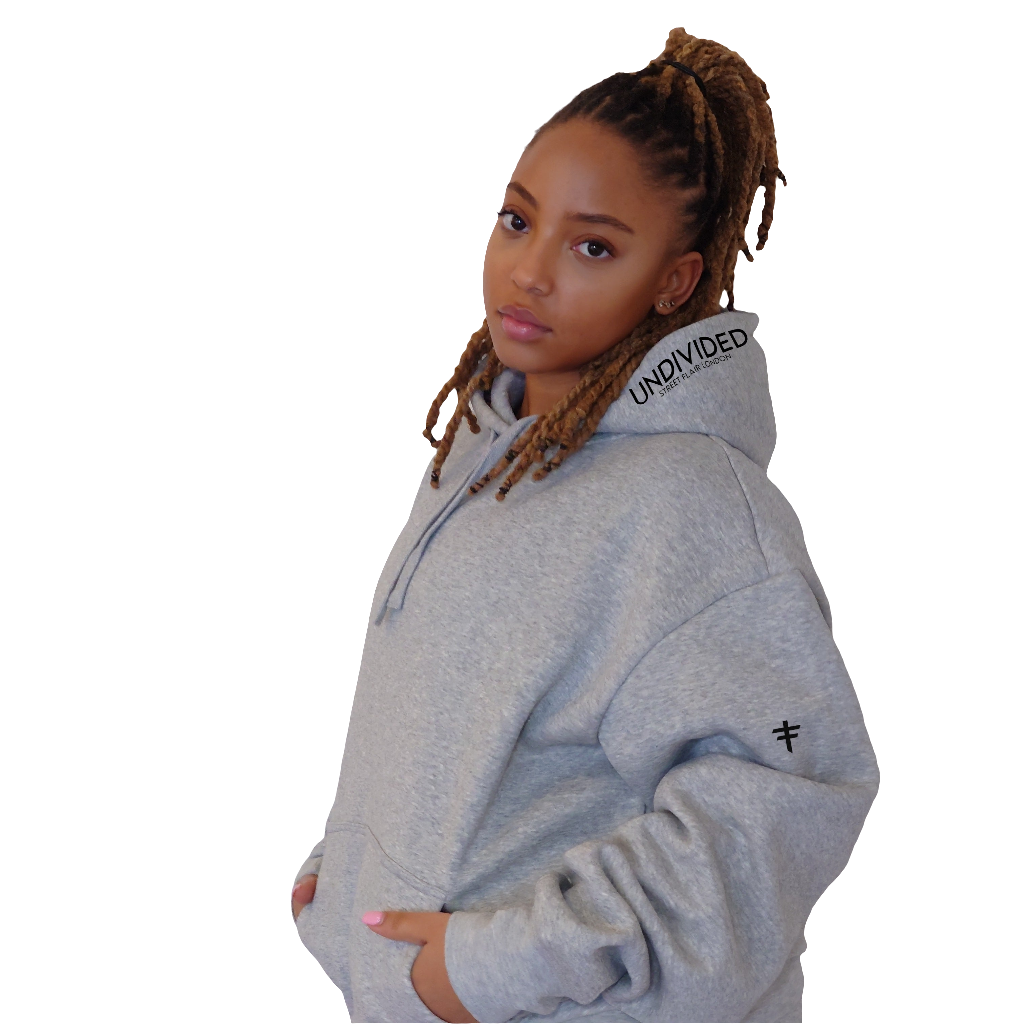 Women's Graffiti Grey Undivided Brushed Fleece Tracksuit