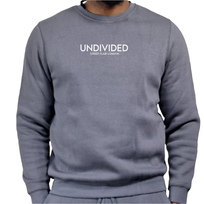 Graffiti Grey Undivided Brushed Fleece Hoodie / Jumper / Zoodie