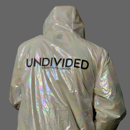 UNDIVIDED Waterproof Shimmering Muted Camouflage Hooded Zip Up Jacket
