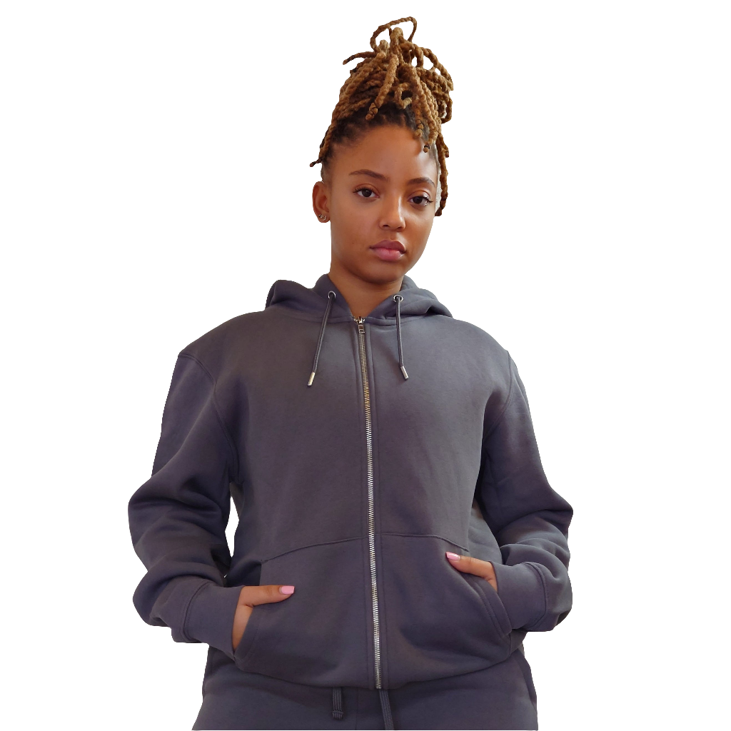 Women's Graffiti Grey Undivided Brushed Fleece Tracksuit