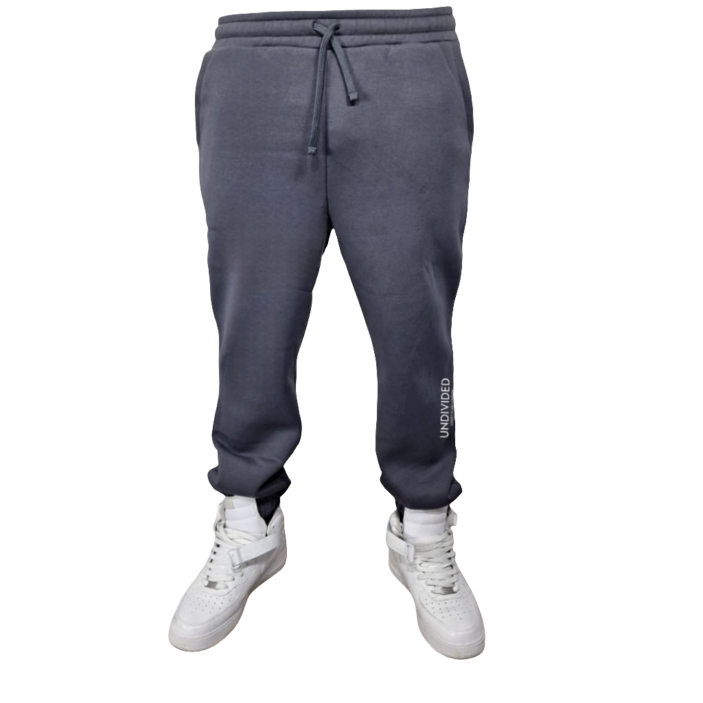 Men's Graffiti Grey Undivided Brushed Fleece Tracksuit