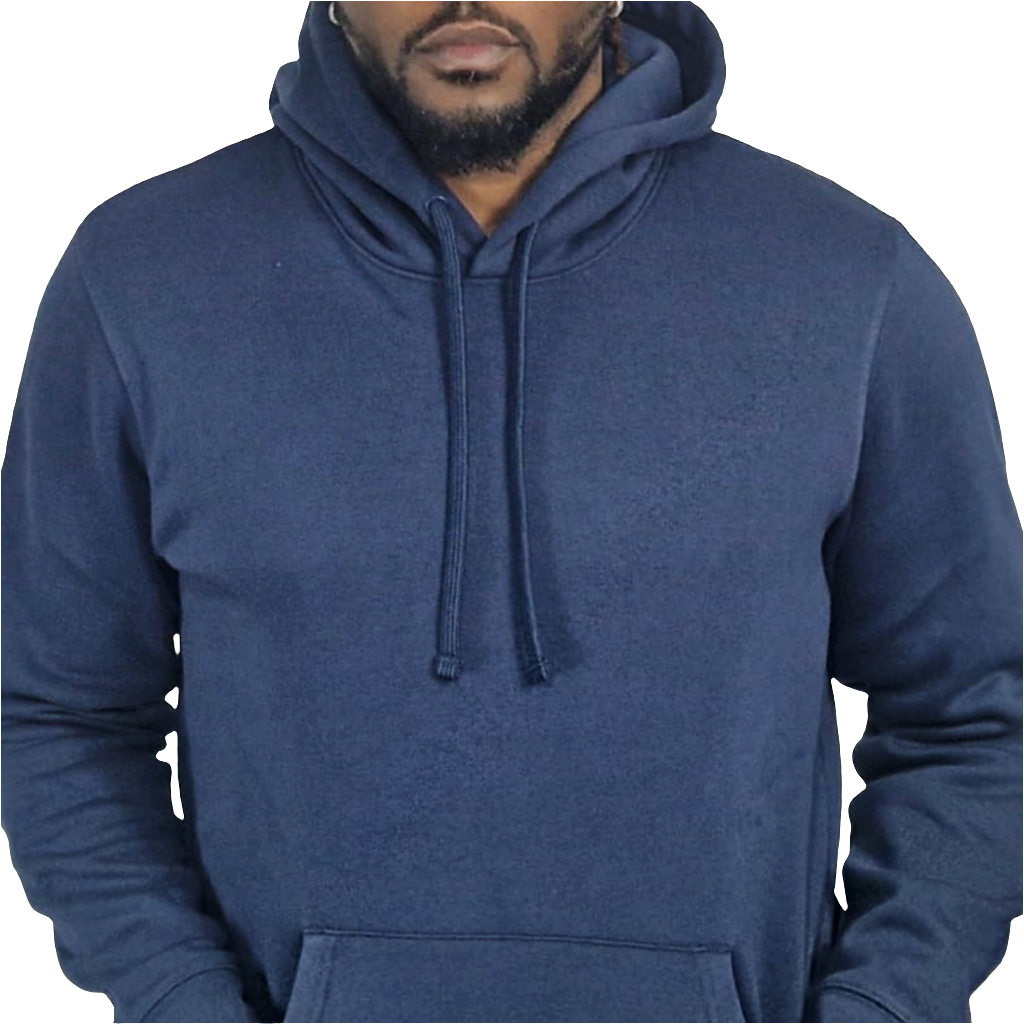 Men's Navy Blue Undivided Brushed Fleece Tracksuit