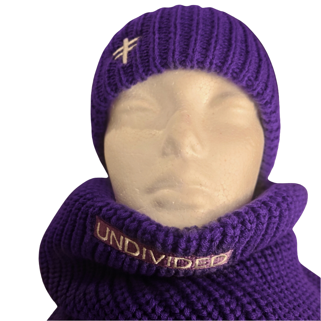 Purple Snood Set