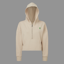 Load image into Gallery viewer, Beige Autumn Tracksuit With 1/2 Zip
