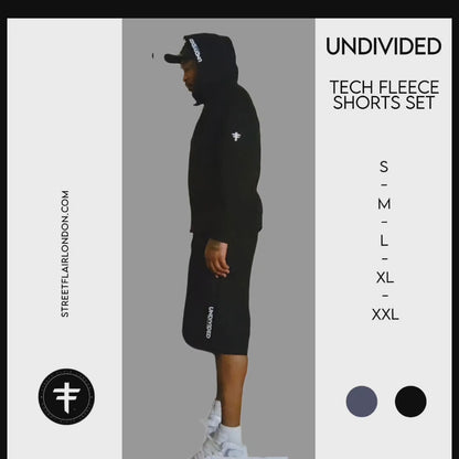 #UndividedAfrica Brushed Fleece Shorts Set Tracksuit