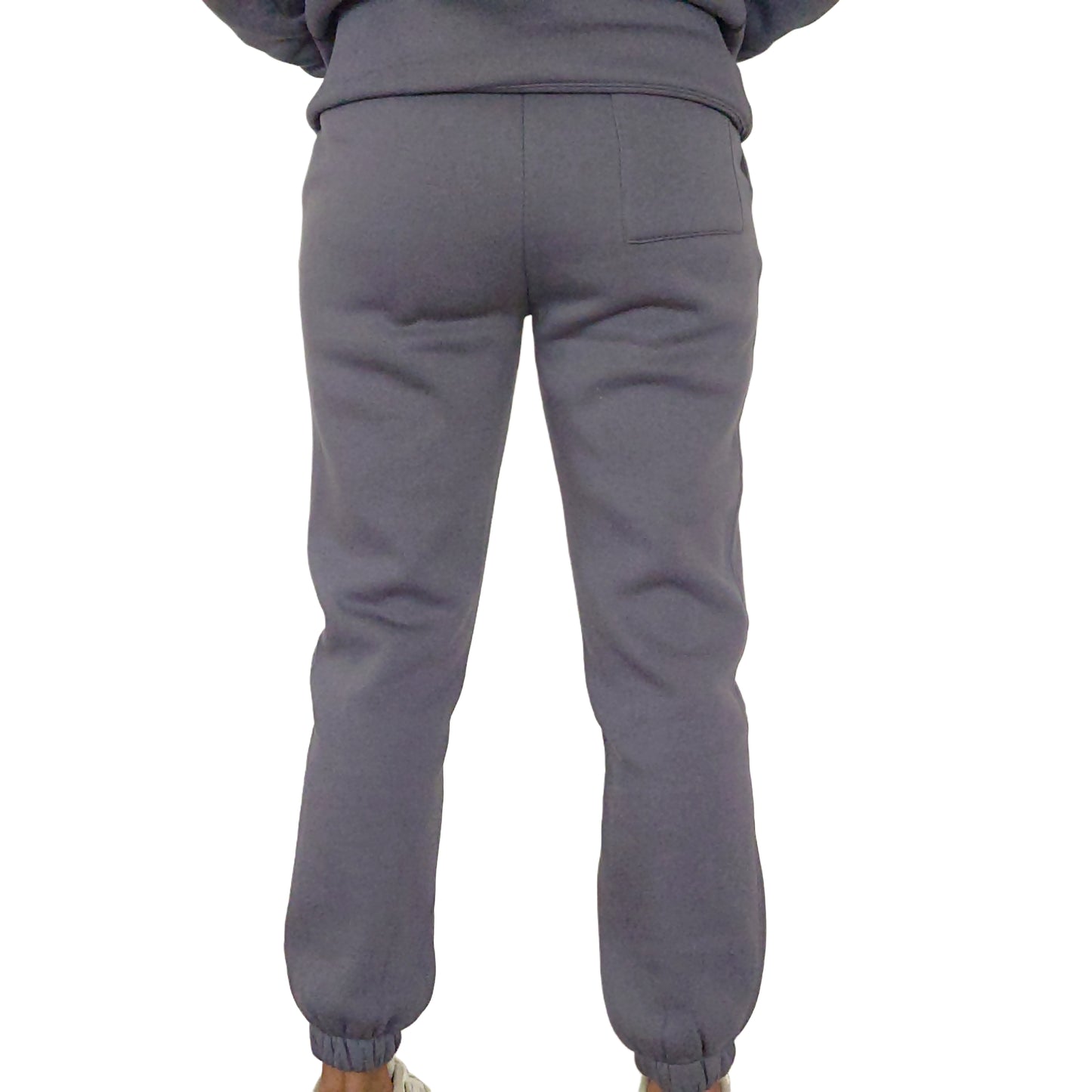 Women's Graffiti Grey Undivided Brushed Fleece Tracksuit