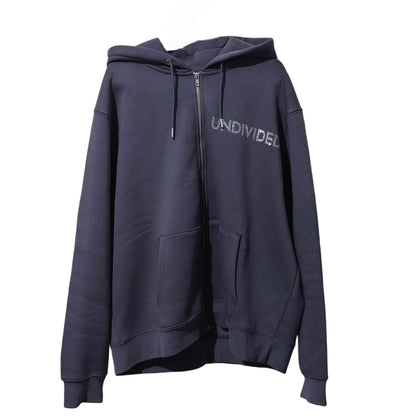 Graphite Grey Zip Up Undivided Premium Hoodie