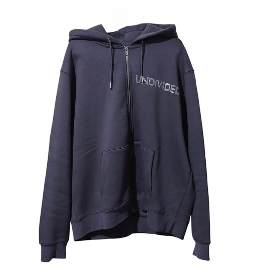 Graphite Grey Zip Up Undivided Premium Hoodie