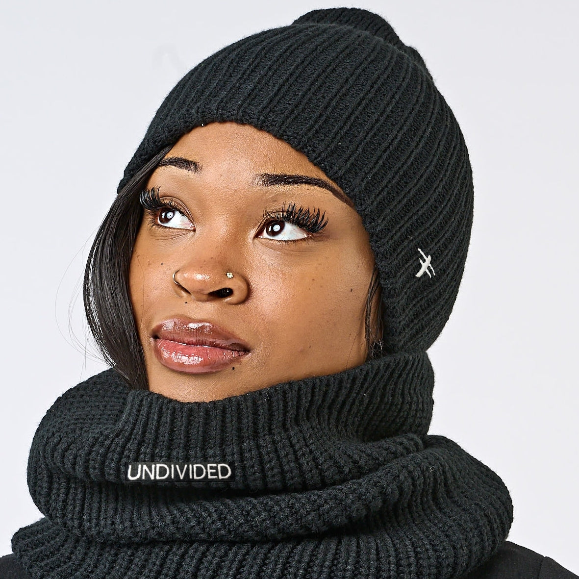 Black Snood Set