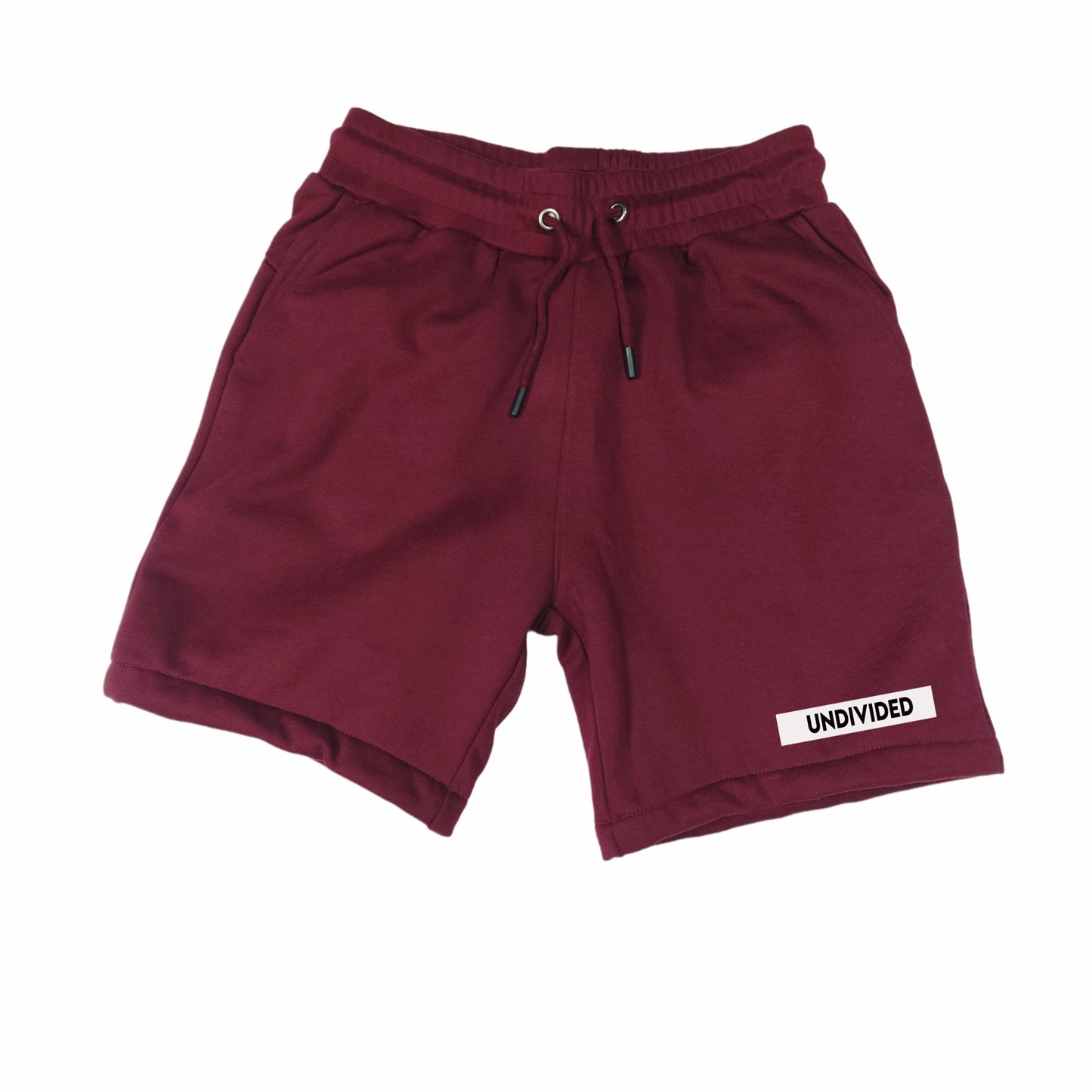 Burgundy Short Hooded Tracksuit Set